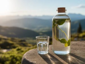 Alcalina agua beneficios para el equilibrio del cuerpo humano