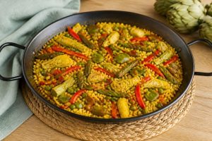 Paella veggie: receta saludable y sabrosa para disfrutar en casa