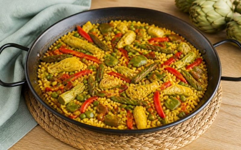 Paella veggie: receta saludable y sabrosa para disfrutar en casa