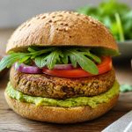 Receta hamburguesa vegetariana fácil, saludable y llena de sabor