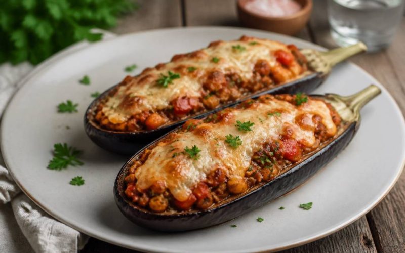 Berenjenas vegetarianas rellenas: recetas saludables, sabrosas y fáciles de preparar