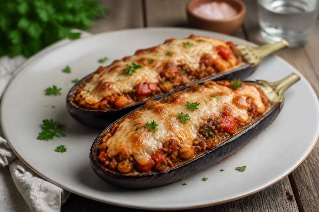Berenjenas vegetarianas rellenas: recetas saludables, sabrosas y fáciles de preparar