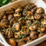 Champiñones al horno con ajo y perejil: receta fácil y saludable